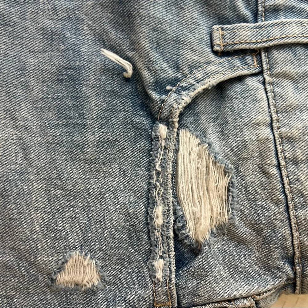 VERVET - High Rise Denim Shorts
